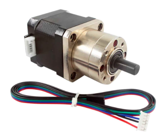 Nema 17 met reductie Gear Ratio 5.18:1 Nema 17 met reductie Gear Ratio 5.18:1