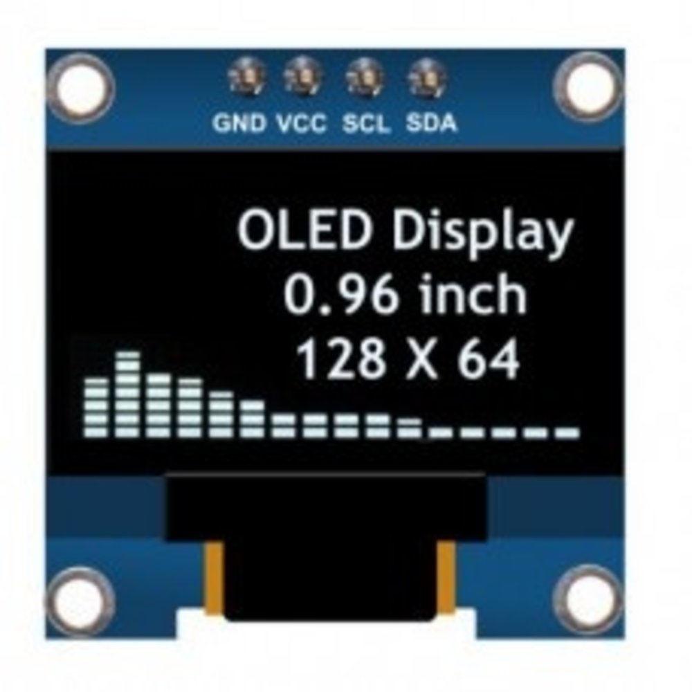 Oled i2c 0.96 inch wit 128*64