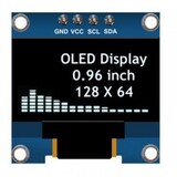 Oled i2c 0.96 inch wit 128*64