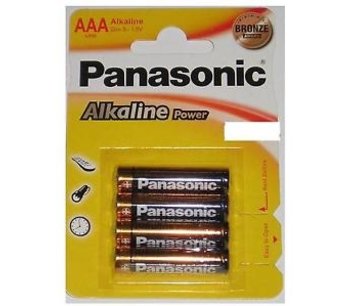 Panasonic Panasonic mini penlite batterijen 4 stuks AAA