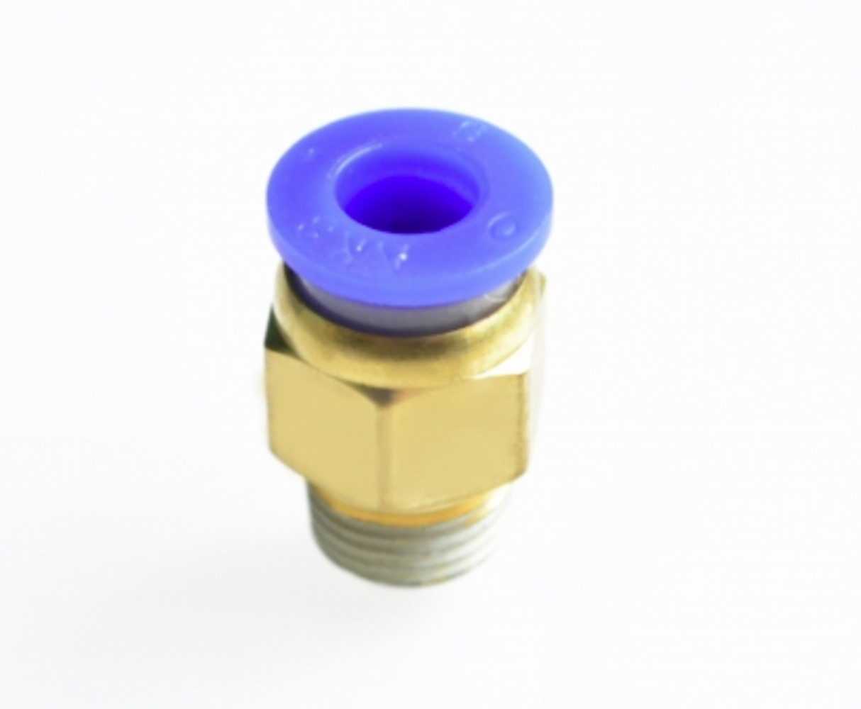 Pneufit rechte koppeling 1/8 inch x 4 mm Pneufit rechte koppeling 1/8 inch x 4 mm