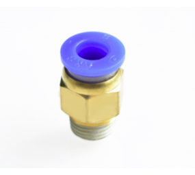 Pneufit rechte koppeling 1/8 inch x 4 mm Pneufit rechte koppeling 1/8 inch x 4 mm