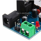 Power board 7-15V naar 5V 1.5A