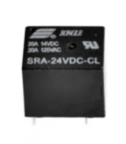 Printrelais 24v DC SRA-24VDC-CL Printrelais 24v DC SRA-24VDC-CL