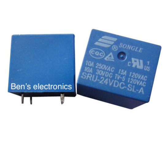 Printrelais 24v DC SRD-24VDC-SL-C Printrelais 24v DC SRD-24VDC-SL-C