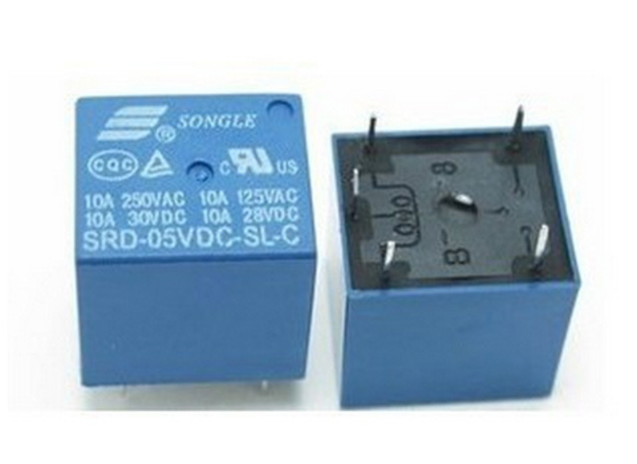 Print relais 5v DC SRD-05VDC-SL-C Print relais 5v DC SRD-05VDC-SL-C