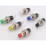 Push button panel terugverend wit