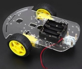 robot auto chassis platform 2wd