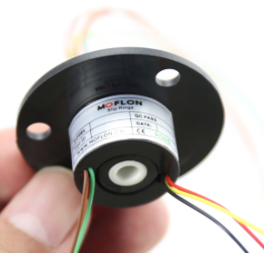 Sleepring sleepcontact 360 graden 6 draads 2A Sleepring sleepcontact 360 graden 6 draads 2A