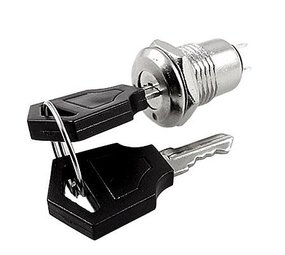 Sleutelschakelaar incl 2 sleutels inbouw Sleutelschakelaar incl 2 sleutels inbouw