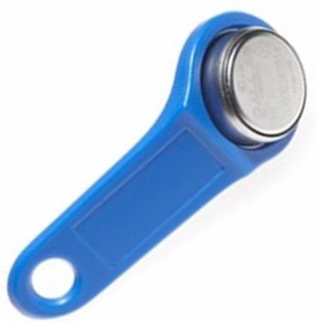 Smart button Dallas key blauw