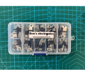 Spanningsregelaar set 50 stuks Spanningsregelaar set 50 stuks