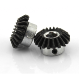 Tandwiel bevel gear    kegel tandwiel    2 stuks