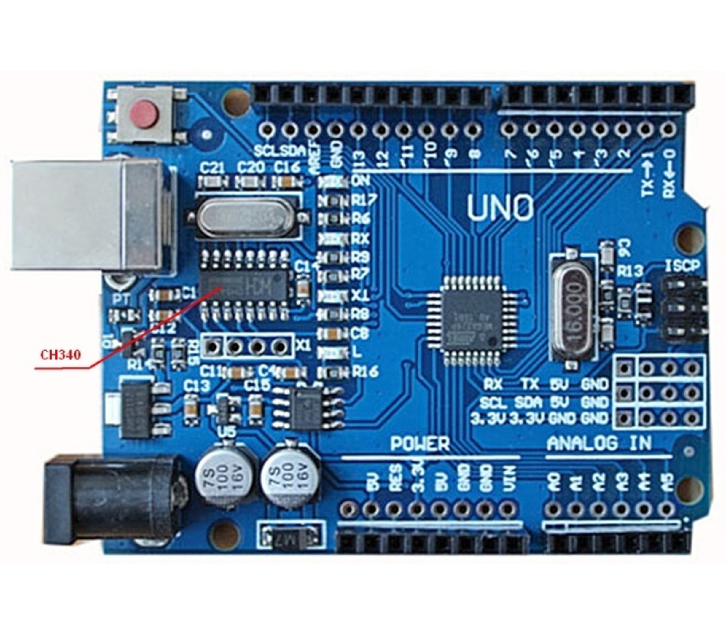 Uno r3 (Arduino compatible) - Ben's electronics