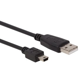 USB 2.0 A PLUG NAAR MINI-USB B PLUG 2.5m USB 2.0 A PLUG NAAR MINI-USB B PLUG 2.5m