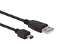 USB 2.0 A PLUG NAAR MINI-USB B PLUG 2.5m USB 2.0 A PLUG NAAR MINI-USB B PLUG 2.5m