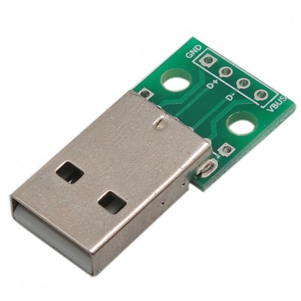 USB type A male breakout USB type A male breakout