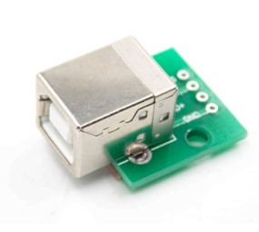USB type B female breakout USB type B female breakout