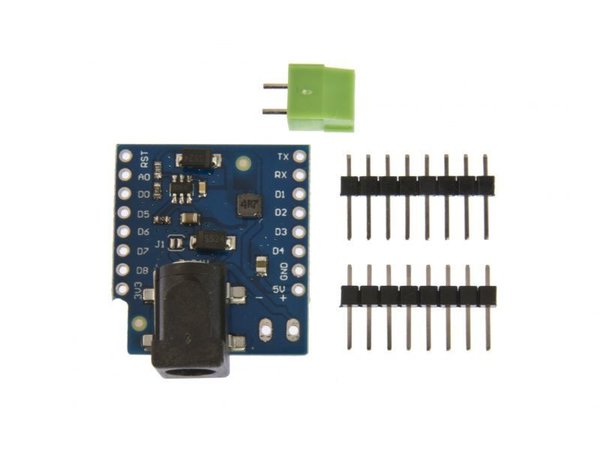 WeMos D1 Mini DC Power Shield WeMos D1 Mini DC Power Shield