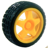 Wiel tbv Motor of robot auto chassis