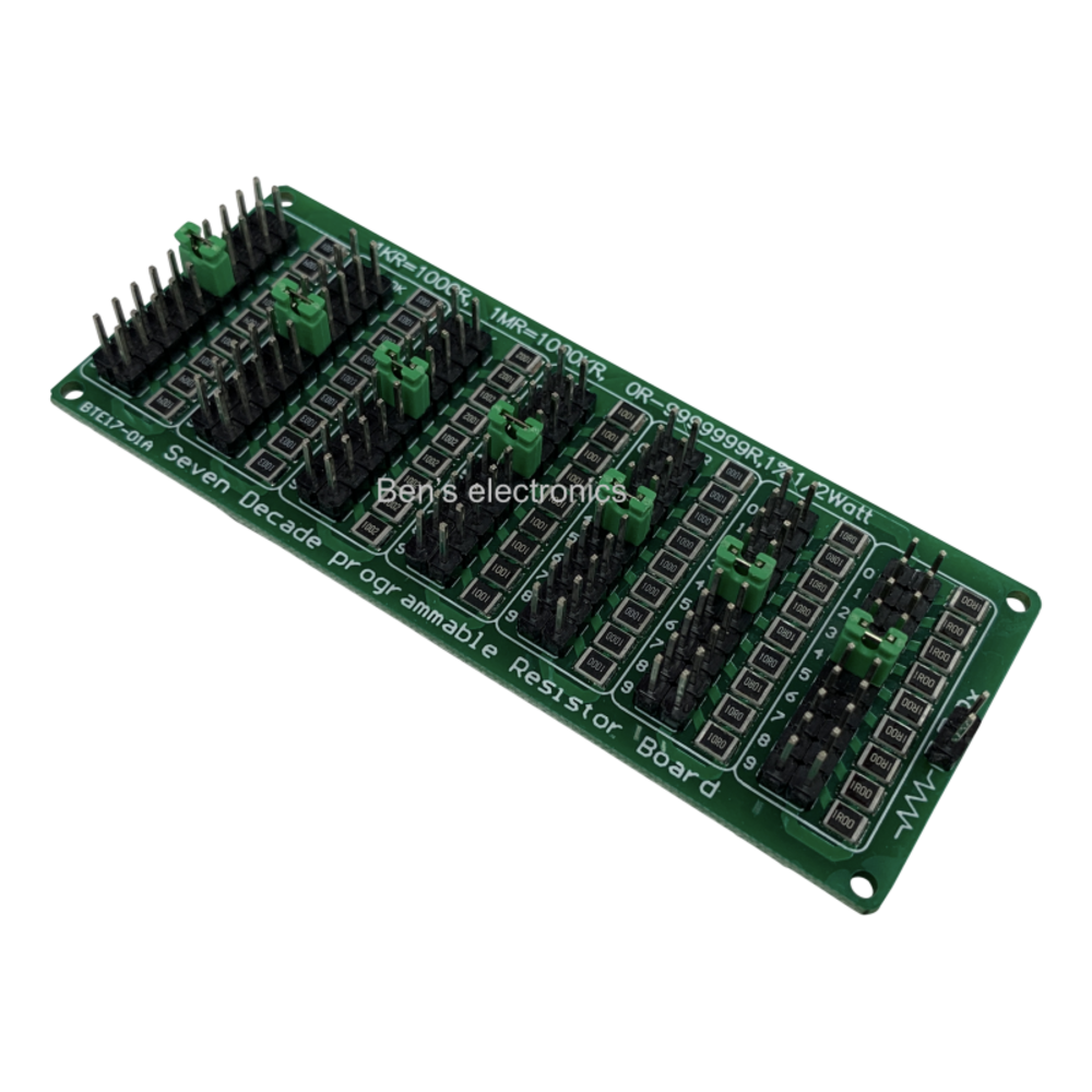 Zeven decennium Programmeerbare instelbare weerstand board