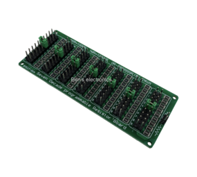 Zeven decennium Programmeerbare instelbare weerstand board Zeven decennium Programmeerbare instelbare weerstand board