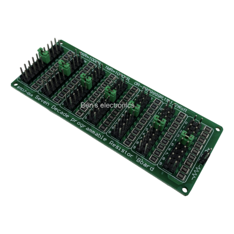 Zeven decennium Programmeerbare instelbare weerstand board