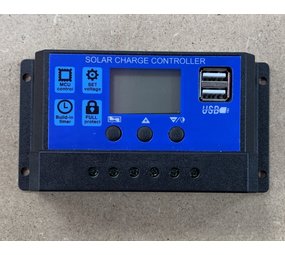 Zonnepaneel laad regelaar  12-24V Solar charge controller 10A Zonnepaneel laad regelaar  12-24V Solar charge controller 10A