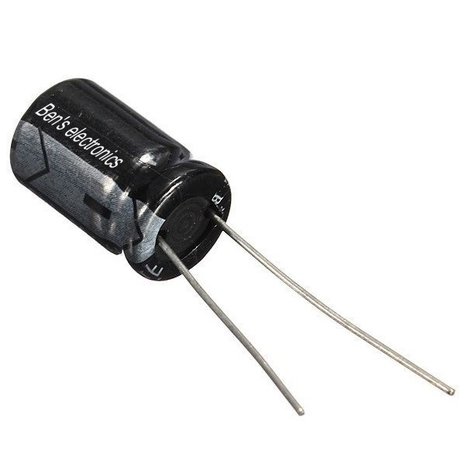 47 uF 16V condensator 47 uF 16V condensator