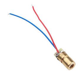 Laser 5v 25mA rood Laser 5v 25mA rood