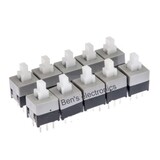 drukschakelaar vasthoudend 8.5x8.5mm