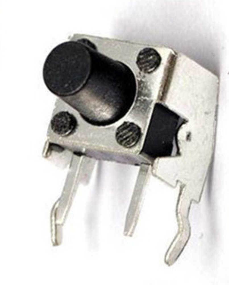 Push button in verticaal houder Push button in verticaal houder