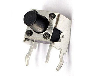 Push button in verticaal houder