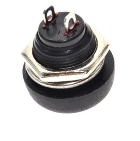 PBS33B drukknop oranje terugverend maakcontact