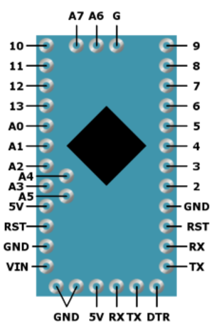 Pro mini atmega328 p 5V