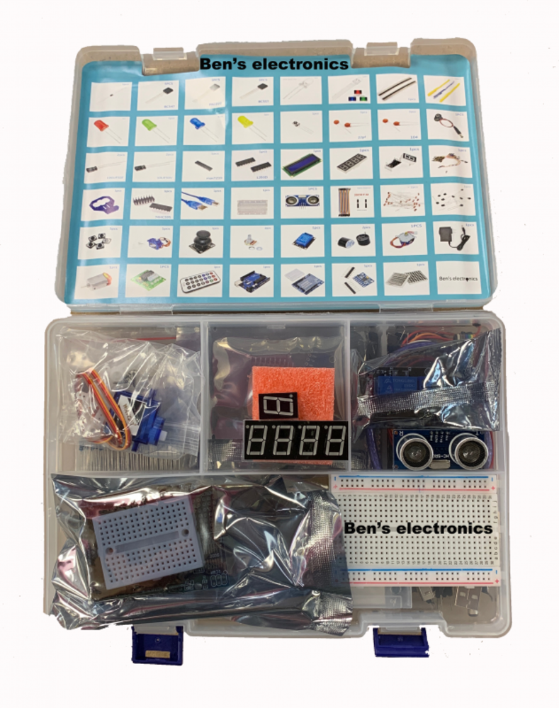 Ben's electronics Learning kit incl. cd Ben's electronics Learning kit incl. cd