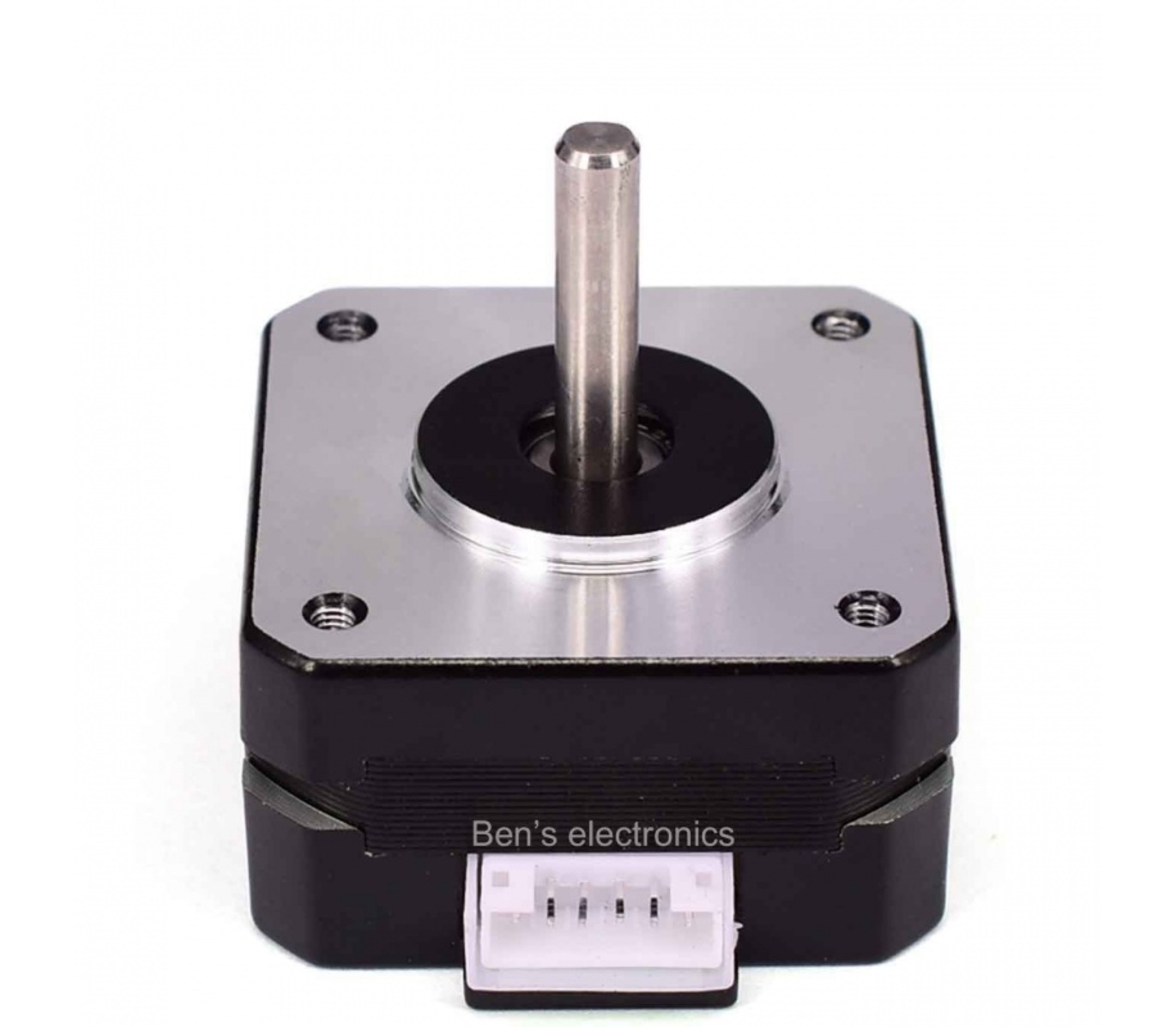 IMetrx Nema 17 Motore Passo-passo Pancake 42x23 Mm – 1,5 A, 3,8 V, 2 Fasi, 4 Fili, 1,8° – Lotto 5 Pezzi Con Cavo 1 M Per Stampanti 3D