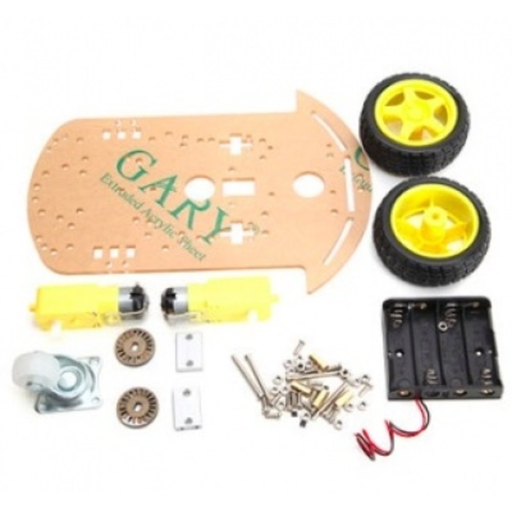 robot auto chassis platform 2wd