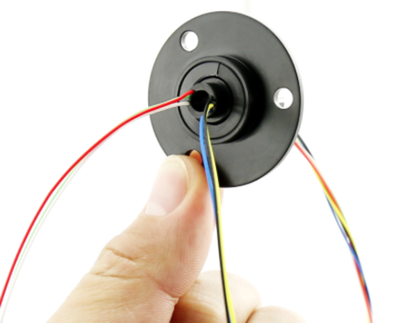 Sleepring sleepcontact 360 graden 6 draads 2A Sleepring sleepcontact 360 graden 6 draads 2A