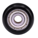 Nylon pulley lager zwart Nylon pulley lager zwart