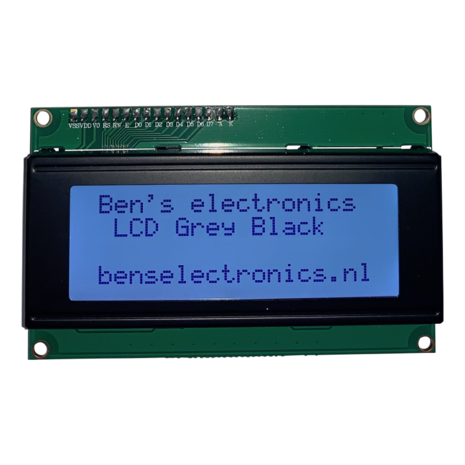 20 x 4 LCD2004 grey black LCD display