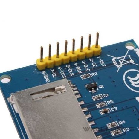 1.8 inch TFT SPI Serial Module LCD kleuren display 1.8 inch TFT SPI Serial Module LCD kleuren display