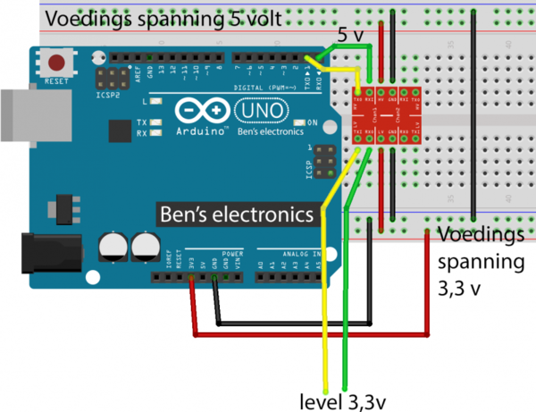I2C-UART-SPI Logic level converter Bi-Directional