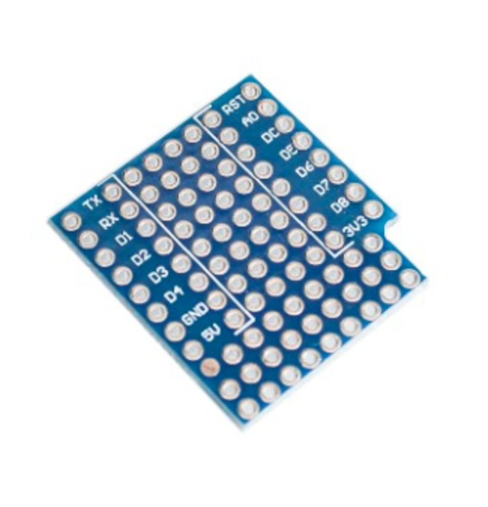 Experimenteer shield wemos d1 mini