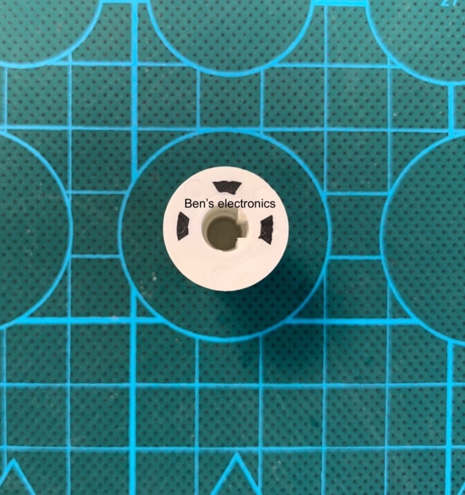 Potentiometer knop tbv rotary encoder