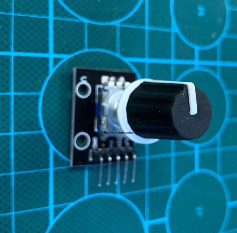 Potentiometer knop tbv rotary encoder