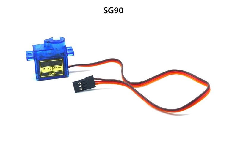 SG90 mini servo 360 graden - Ben's electronics