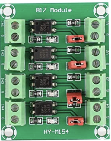 4 kanaals optocoupler board 4 kanaals optocoupler board