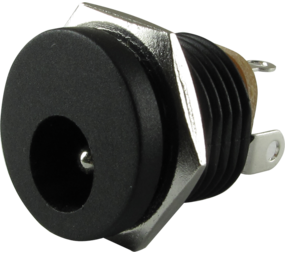 DC Power jack 5.5x2.1 mm inbouw DC Power jack 5.5x2.1 mm inbouw