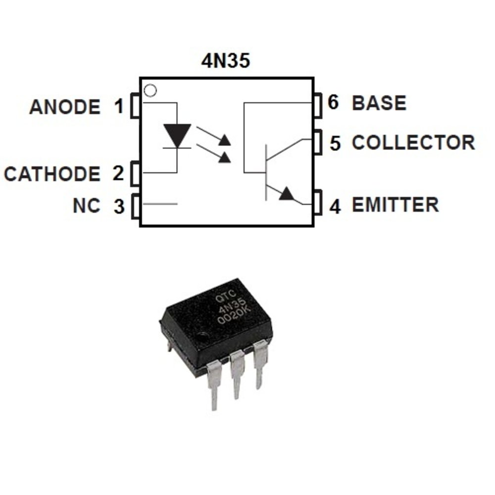 4N35 optocoupler Ben's electronics